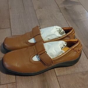 I Love Comfort Shoes Brown‎ leather upper ladies Loafer 7